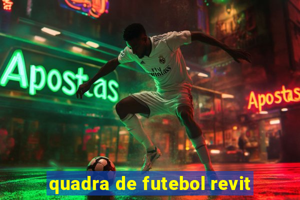 quadra de futebol revit